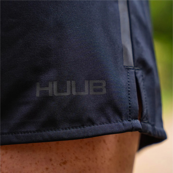 2025 Huub Mens 2 in 1 Training Short TSH2 - Black